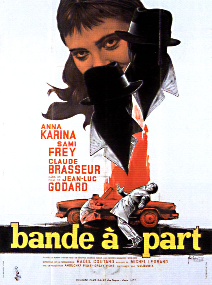 Film poster for Bande a part (1964).