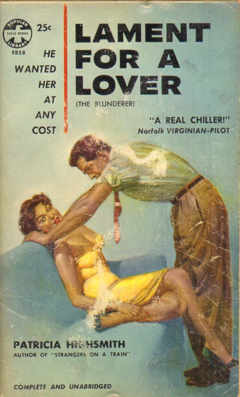 Eagle Books reprint cover for Lament for a Lover.