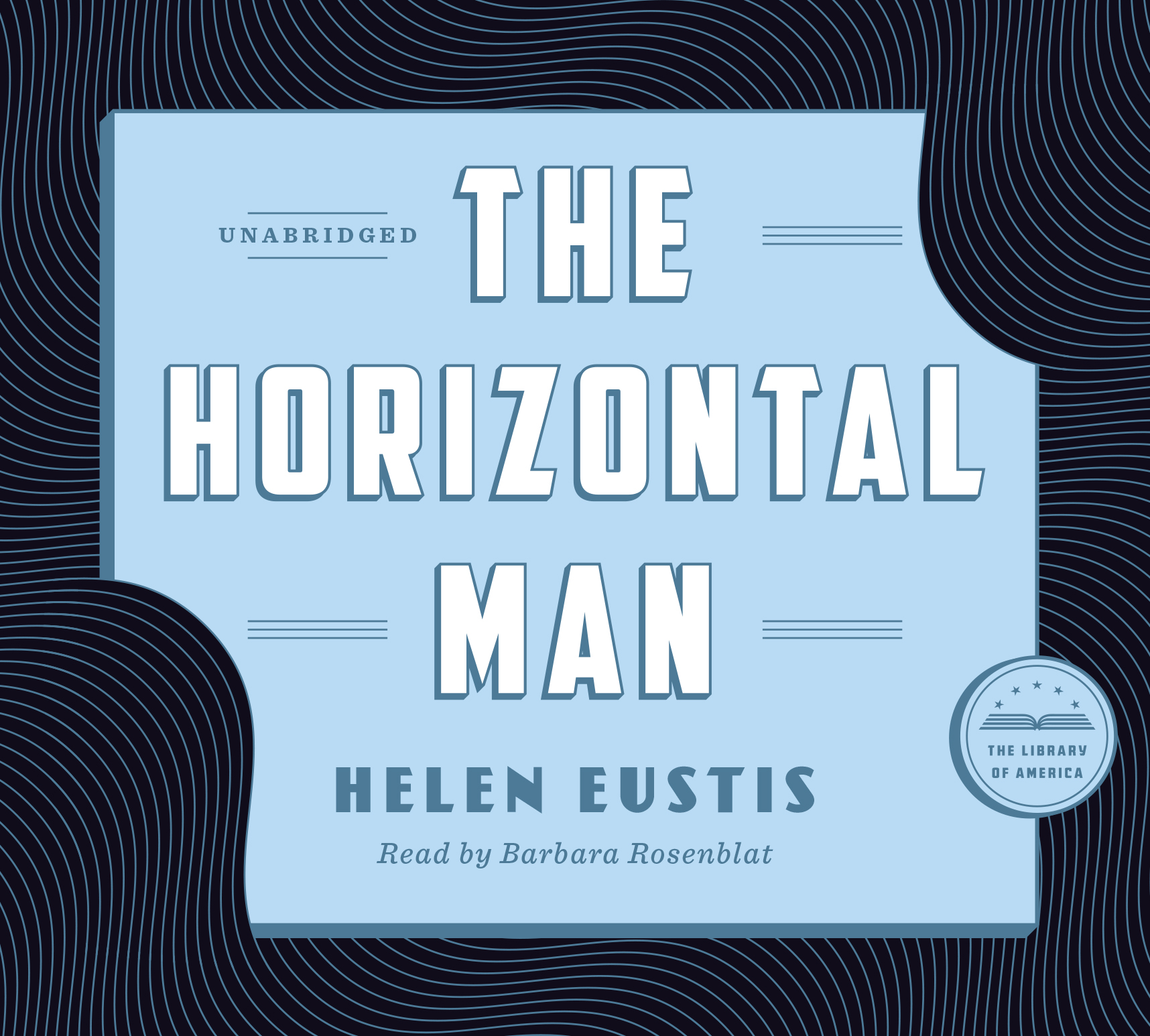 Horizontal Man Audiobook Cover.